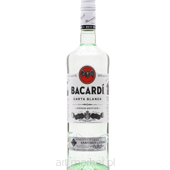 Rum Bacardi 37,5% Carta Blanca 700ml
