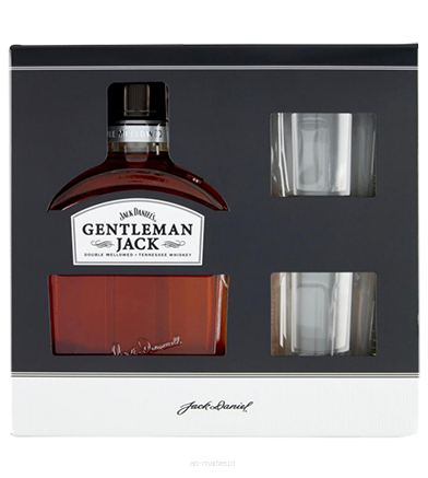 Whisky Jack Daniel's Gentleman Jack 40% 700ml + 2 szklanki