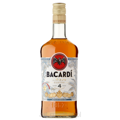 Rum Bacardi 40% Anejo Quatro 700ml